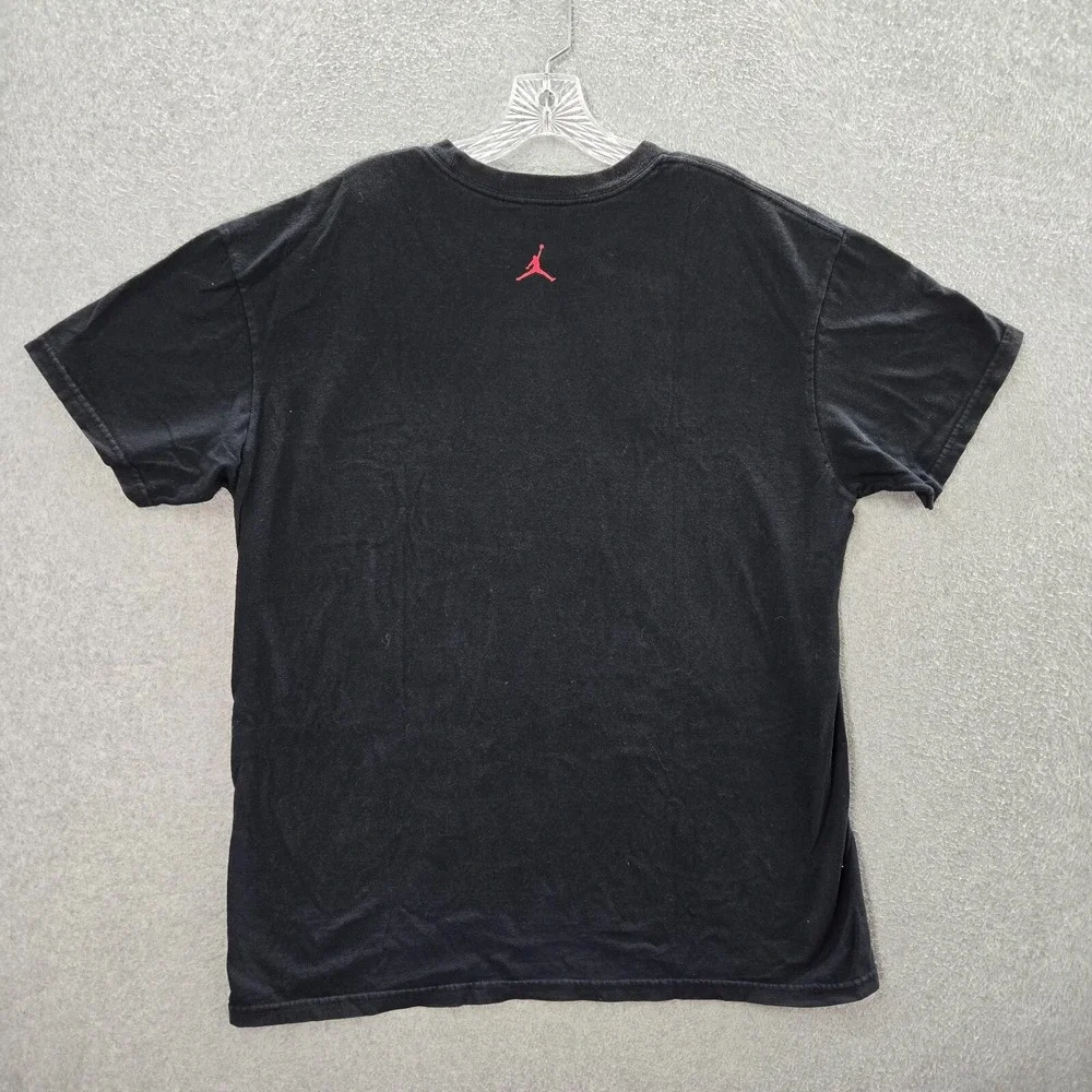 Air Jordan Men Shirt XL‎ Black Logo Jumpman Short Sleeve Crew Neck Tee